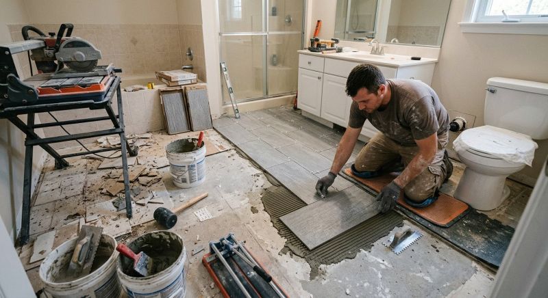 Bathroom Construction in Santa Rosa, CA