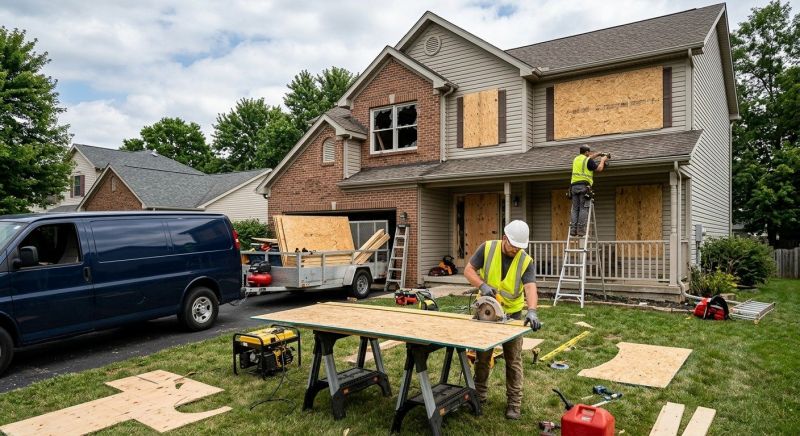 Emergency Board Up Service in Alpharetta, GA