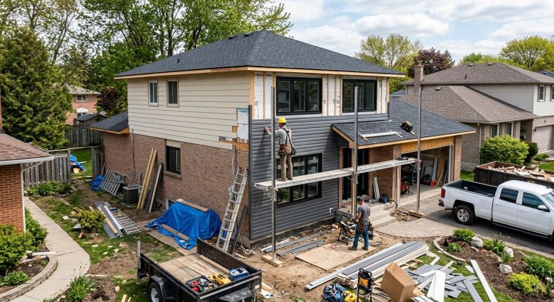 Exterior Renovation in Katy, TX