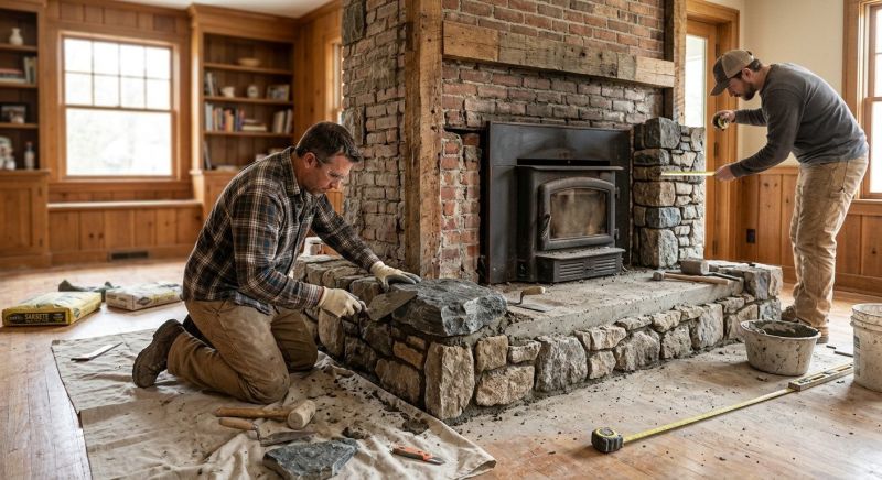 Fireplace Remodeling Service in Conroe, TX