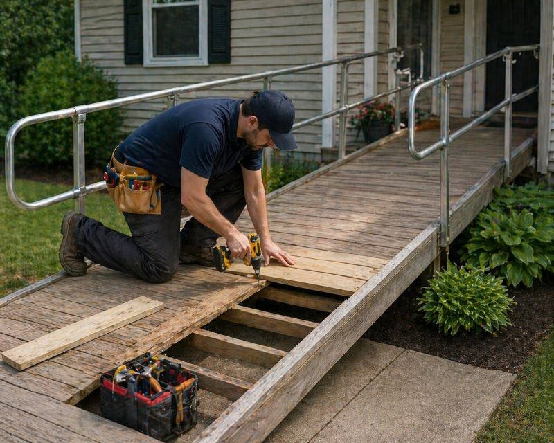 Handicap Ramp Repair in Denver County, CO
