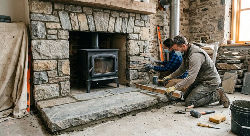 Hearth Installation in Charleston, SC