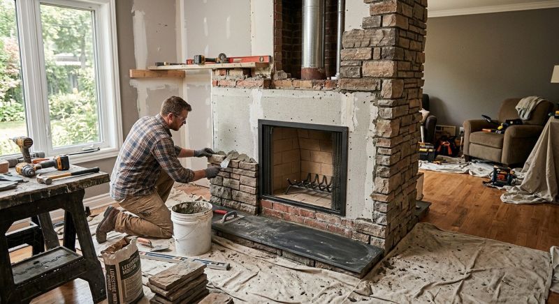 Hearth Remodeling in Katy, TX