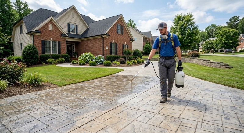 Stamped Concrete Sealing in Kitsap County, WA