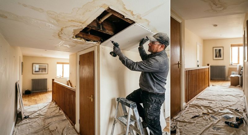 Water Damage Ceiling Repair in Denver, CO
