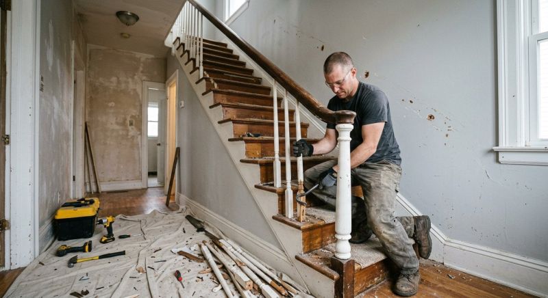 Banister Removal in Conroe, TX