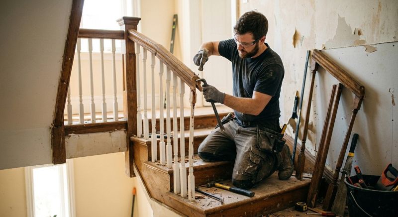 Banister Removal in Santa Rosa, CA