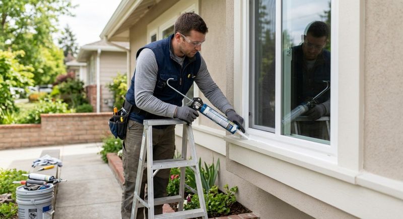 Caulking Replacement in Conroe, TX