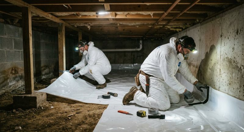 Crawl Space Remediation in Conroe, TX
