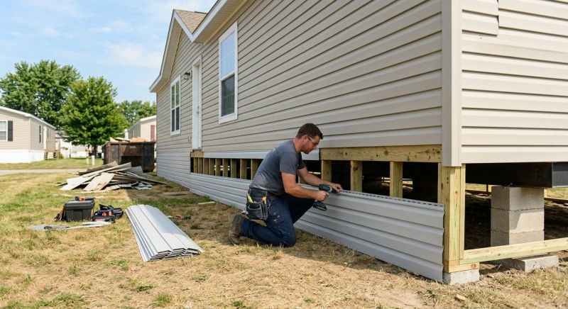 Deck Skirting Installation in Kansas City, KS