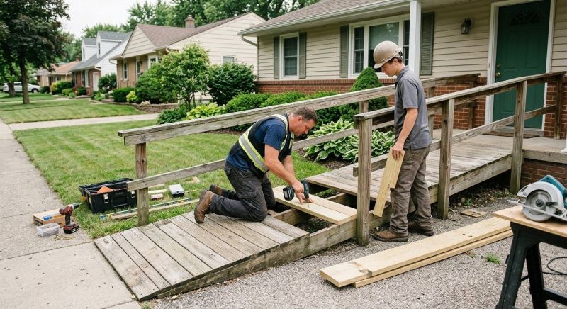 Disability Ramp Repair in Denver County, CO