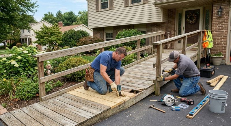 Disability Ramp Repair in Overland Park, KS