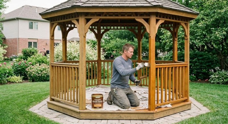 Gazebo Sealing in Kitsap County, WA