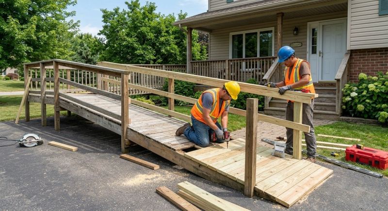 Handicap Ramp Repair in Wilmington, NC