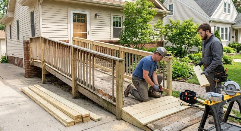 Handicap Ramp Repair in Wilmington, NC