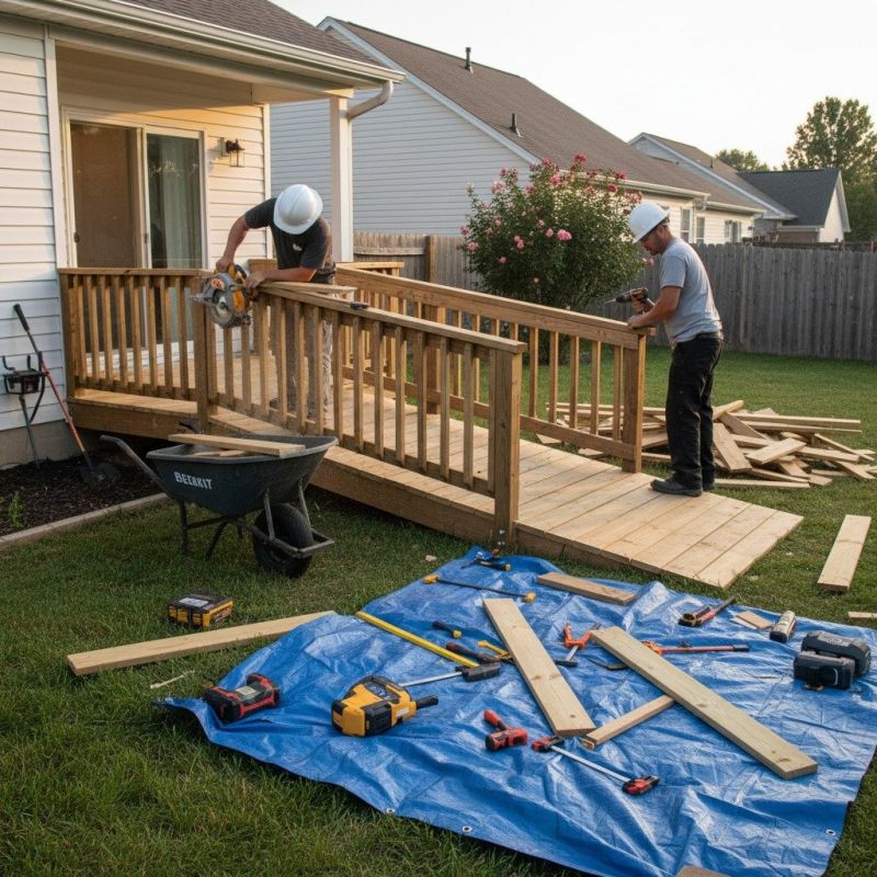 Handicap Ramp Repair in Olathe, KS