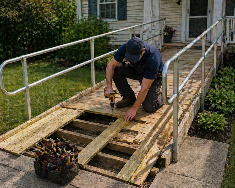 Handicap Ramp Repair in Littleton, CO