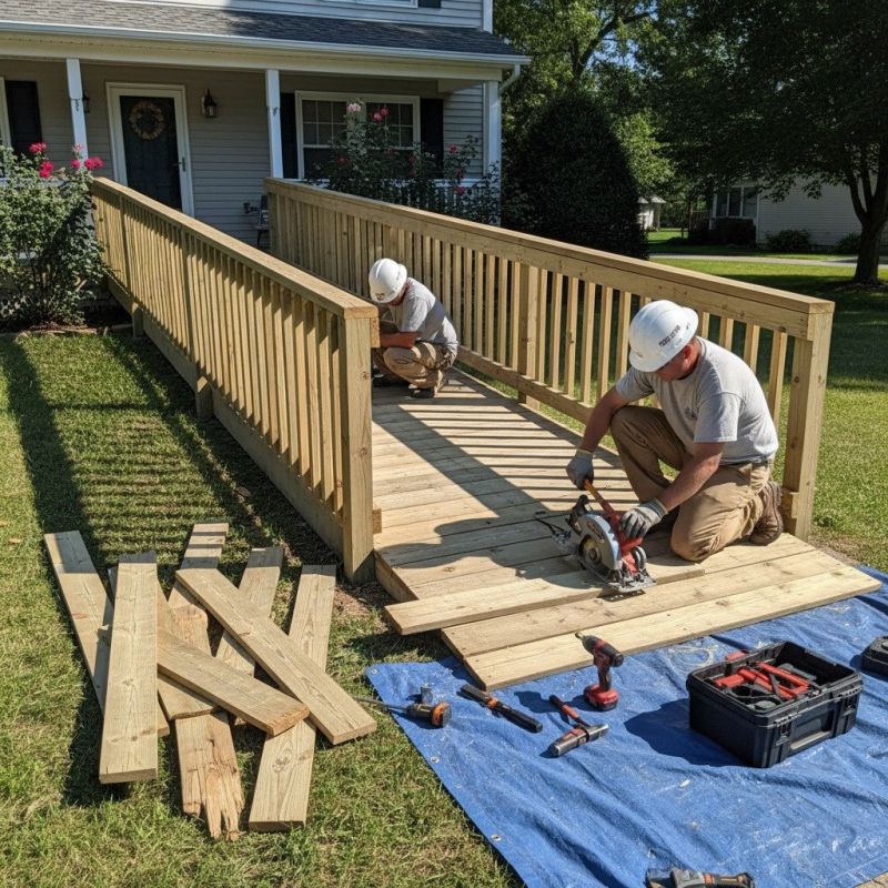 Handicap Ramp Repair in Littleton, CO