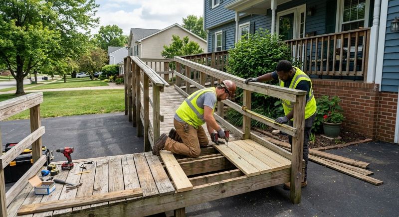 Handicap Ramp Repair in Denver, CO