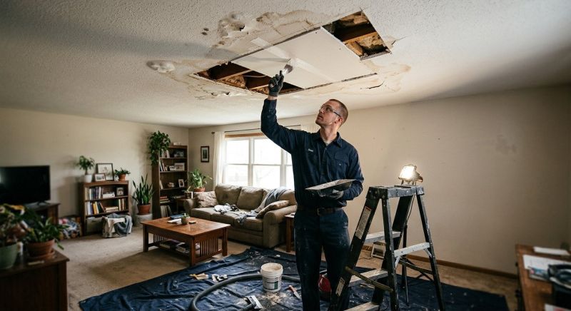 Leaking Ceiling Repair in Denver County, CO