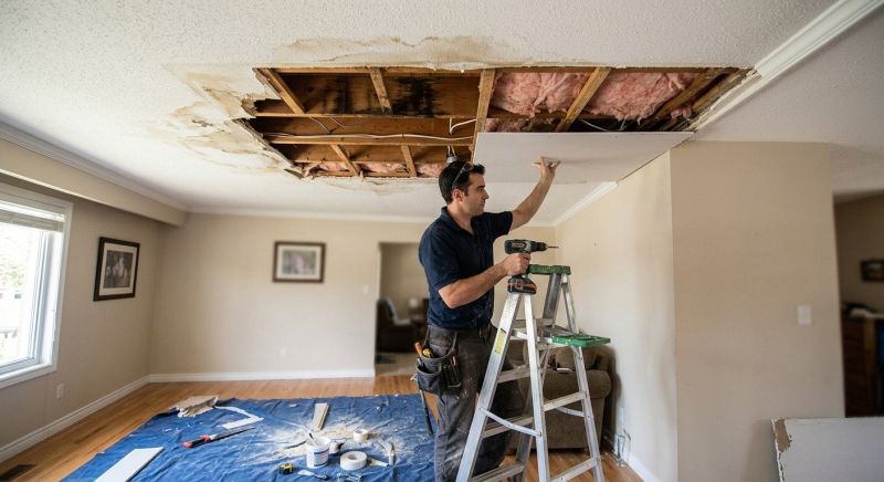 Leaking Ceiling Repair in Conroe, TX
