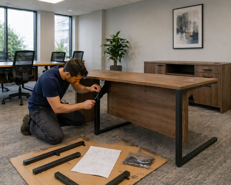 Office Workstation Assembly in Olathe, KS
