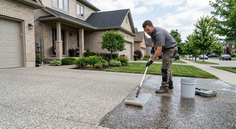 Paver Driveway Sealing in Kitsap County, WA