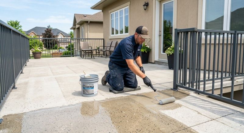 Sidewalk Concrete Sealing in Kitsap County, WA