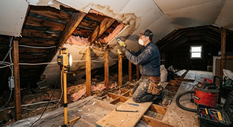 Water Damage Ceiling Repair in Denver, CO