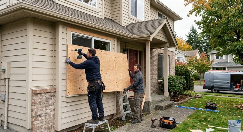 Window Boarding Service in Alpharetta, GA